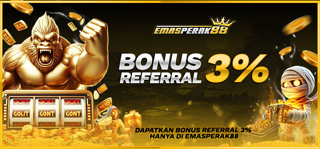 BONUS REFERRAL 3%