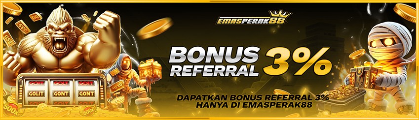 BONUS REFERRAL 3%